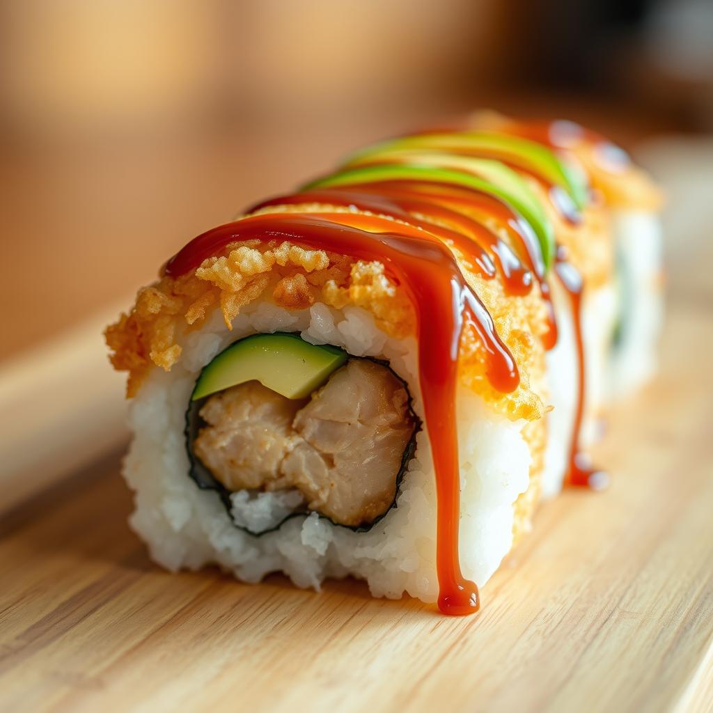 chicken tempura roll