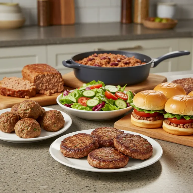what to make with frozen hamburger meat